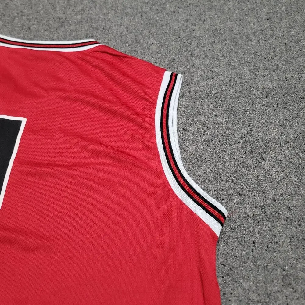 San Diego State Aztecs Jersey Mens Large Red Black 1 SGA Basketball Tank Shirt